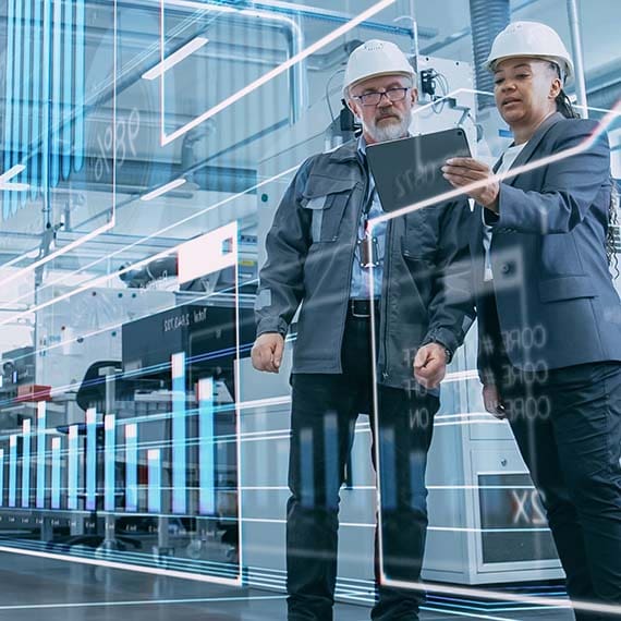 High QA manages quality in industries including quality in the heavy machinery industry