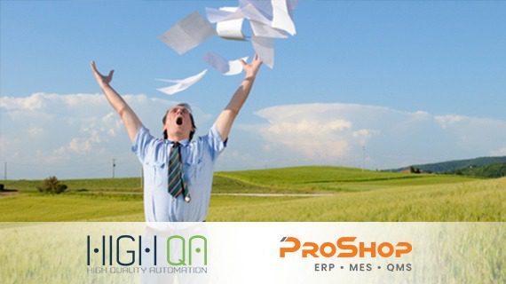 High QA and ProShop ERP work together to make manufacturing quality more efficient